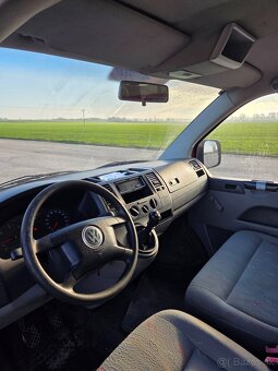 vw t5 transporter long 4x4 6miest - 8