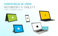 Dock USB-C univerzalny, HDMI, DisplayPort, VGA, ETH, microSD - 8