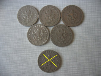 1. ČSR - 20 halierov, 25 halierov - 8