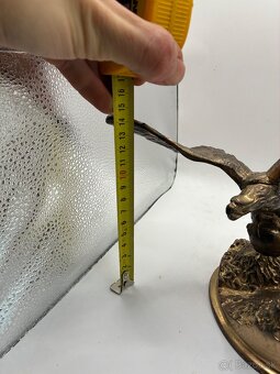 Mosdzná soška orla Turul - 8