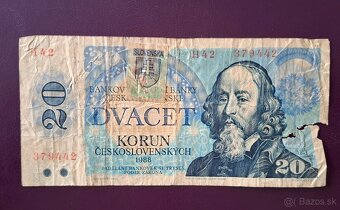 Československé bankovky. - 8