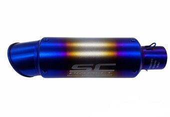 Na  predaj  Športový ladený univerzálny nerezový moto výfuk - 8