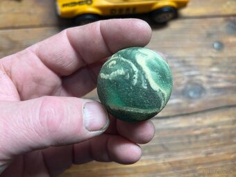 Staré autíčka 6 kusov + skákavka loptička - 8