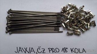 Jawa ČZ, Stadion, Manet atd, české nerezové výplety kola - 8