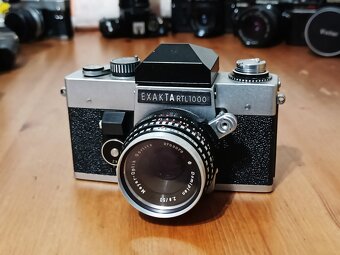 Hist. fotoaparáty pro sběratele-Fujica, Konica, Exakta... - 8