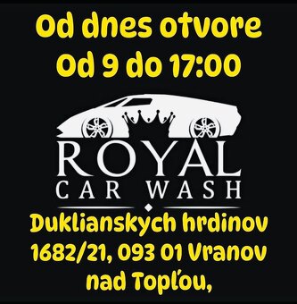 Royal Car Wash Ponúka Ručne umytie - 8
