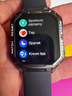 Odolne Vojenske Inteligentne Hodinky Pre Mužov NX3 - 8