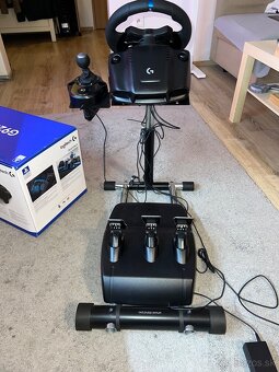 🎮 Logitech G923 + Shifter + Stojan – TOP STAV, ako nové 🚗 - 8