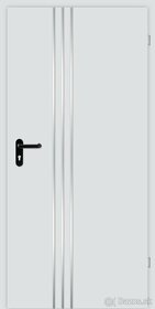 Technické dvere / hnedé, biele, antracit - 8