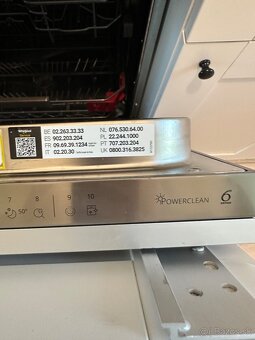Vstavaná umývačka Whirlpool WIO 30540 PELG - 8