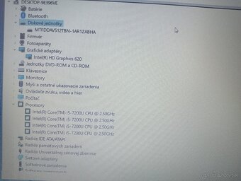 predám Hp 250 g6 / Intel core i5 / 16gb ram / 500gb ssd - 8