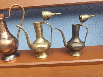 mosadzne , medene indicke nadoby svietniky dekoracie - 8