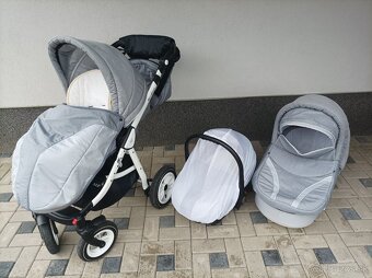 Detský kočík 3kombinacia - 8