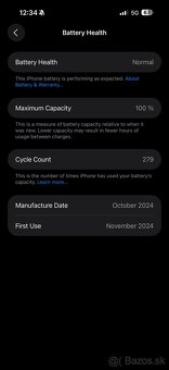 📱 iPhone 16 Pro Max Silver Titanium 256GB - 8