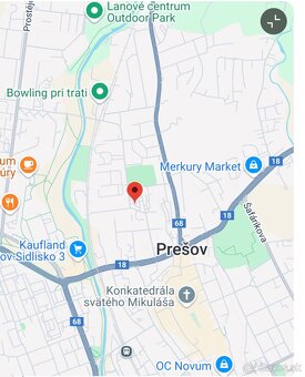 Prenajmem 2-izbovy byt v Prešove centrum Capajevova - 8