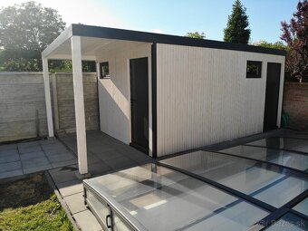 Záhradný domček 3x2m + terasa 2x2m - 8