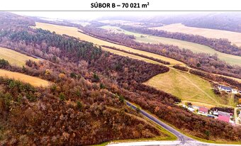 Rokycany – 233.000 m2 LESNÉ POZEMKY v podiele 1/1 - 8