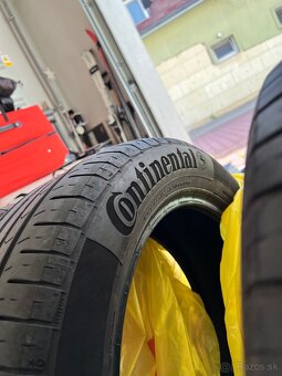 4 letné pneumatiky Continental 215/55 R17 – 2 rôzne páry - 8
