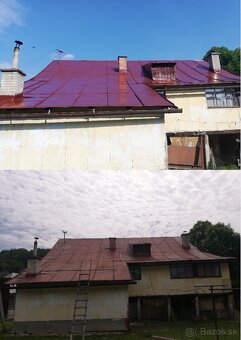 🏠🎨🔥Nátery striech. Nateranie striech . Maľovanie striech - 8