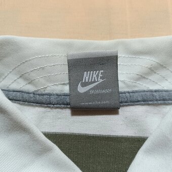 Vintage y2k Nike sportswear polokošeľa s dlhým rukávom XXL - 8