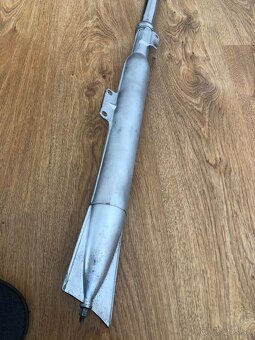 Predám originálny výfuk s kolenom na motocykel ČZ 175/450 - 8