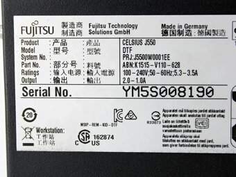 Fujitsu J550- i7 6700, 32GB, M2000 4GB, 512GB, ZÁRUKA, OS - 8