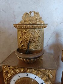 Empírové krbové francúzske hodiny J◊P 1830 - 8