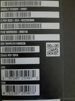 ASUS TUF Gaming F15 FX506HF - 8