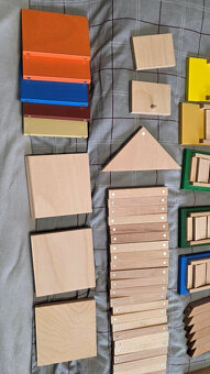 Detská drevená magnetická stavebnica D07 - 8