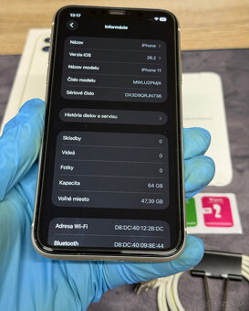 Apple iPhone 11 64 GB White / nová batéria - 8