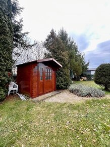 Na predaj drevená chatka na dvojpozemku na Zúgove - 8