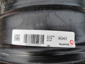 5x110 r16 plechové disky Opel, Fiat, Alfa, Lancia, Jeep - 8