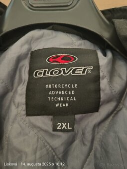 Pánska bunda CLOVER bunda VENTOURING-3 WP AIRBAG black/grey - 8