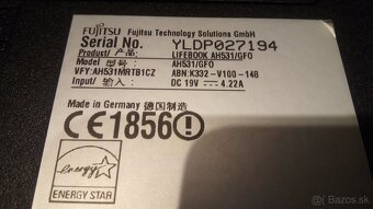 Fujitsu Lifebook AH531 na diely - 8
