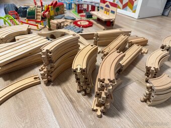 Vláčiková drevená dráha - 8