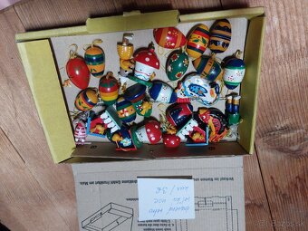 Staré retro Vianočné a veľkonočné ozdoby - 8