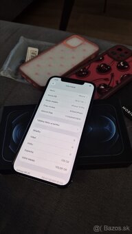 Apple iphone 12 pro 128gb modry, krasny stav - 8