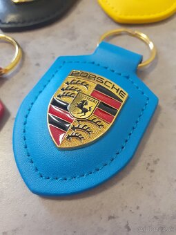 Kožený prívesok Porsche - 8