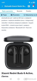 Slúchadlá Xiaomi Redmi Buds 6 Active - 8