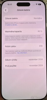 iPhone 16 PRO 256GB white - 8