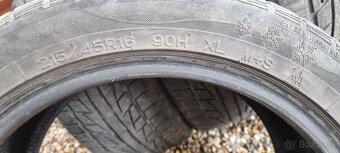Predám zimné pneumatiky 215/45 r16 Nankang - - 8