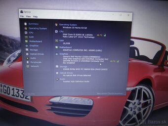 15.6" ASUS X509F/Core I5/16GB RAM/256GB SSD/NVidia Grafika - 8
