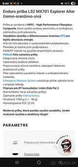 Enduro Prilba LS2 - 8