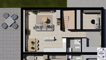 Novostavba - nízkoenergetický rodinný dvojdom, Moldava nad B - 8