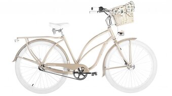 NOVÝ dámsky retro bicykel CRUISER EMBASSY GOLDIE3 rýchlostný - 8