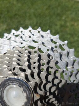 Kazeta Shimano cs hg81-10 11T a prehadzovac Shimano xt - 8