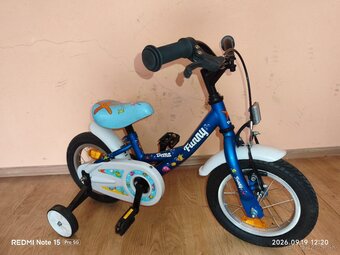 Detský bicykel 12 Dema funny modrý - 8