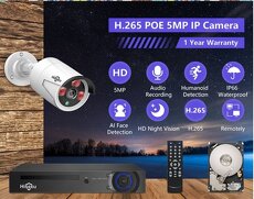 IP kamerovy set FULL HD,5Mpx - 8