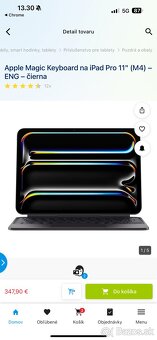 Apple iPad Pro M4 512gb + klavesnica, pero - 8