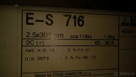 Predám kvalitné zváracie elektródy - 8